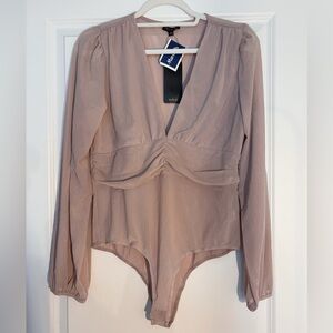 BNWT - Shinestar sheer/mesh-like bodysuit - Size XL